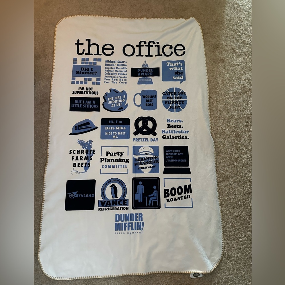 “The Office” Blanket